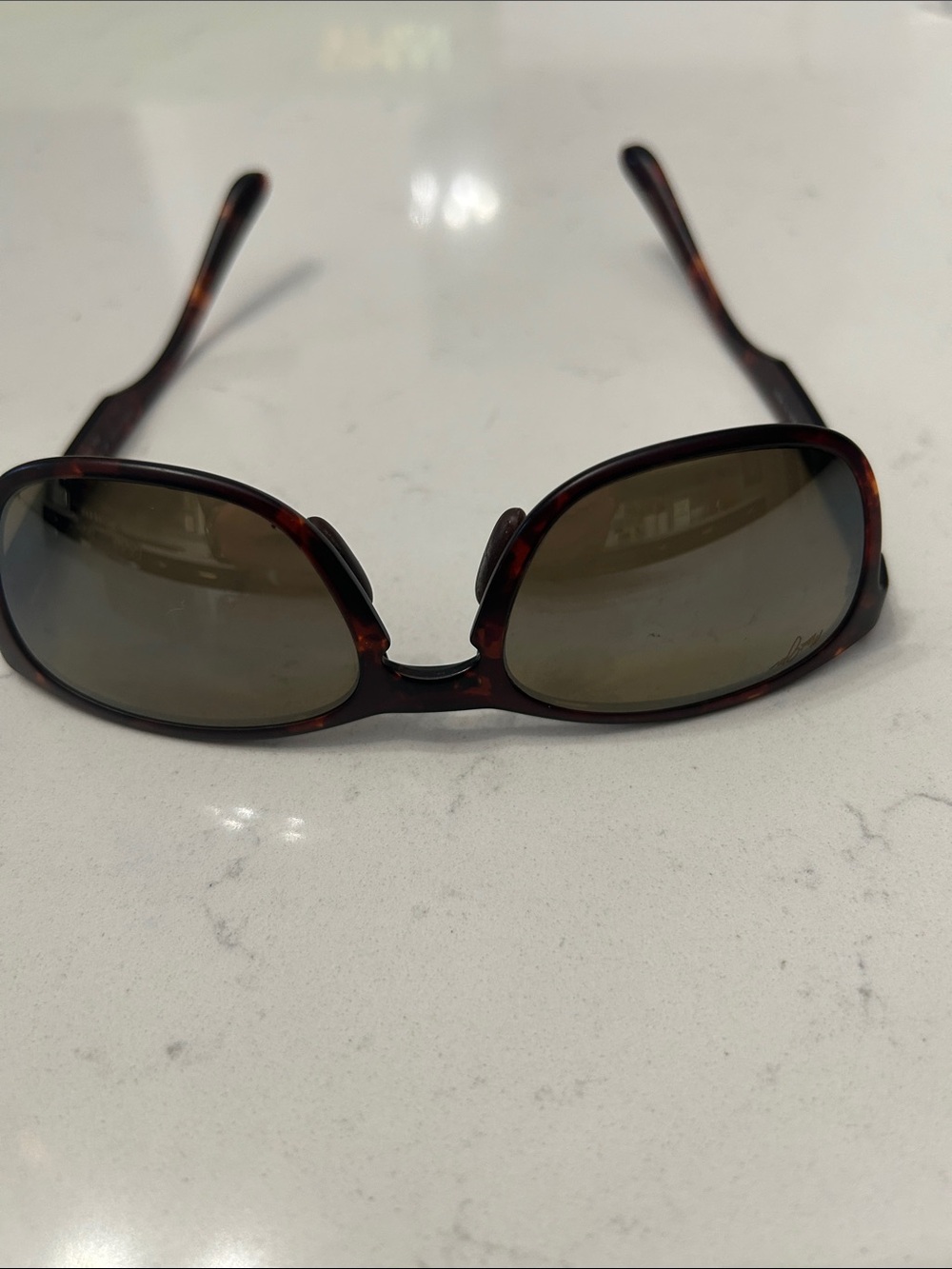 Maui Jim Tortoiseshell Frame Sunglasses with Brown Lenses